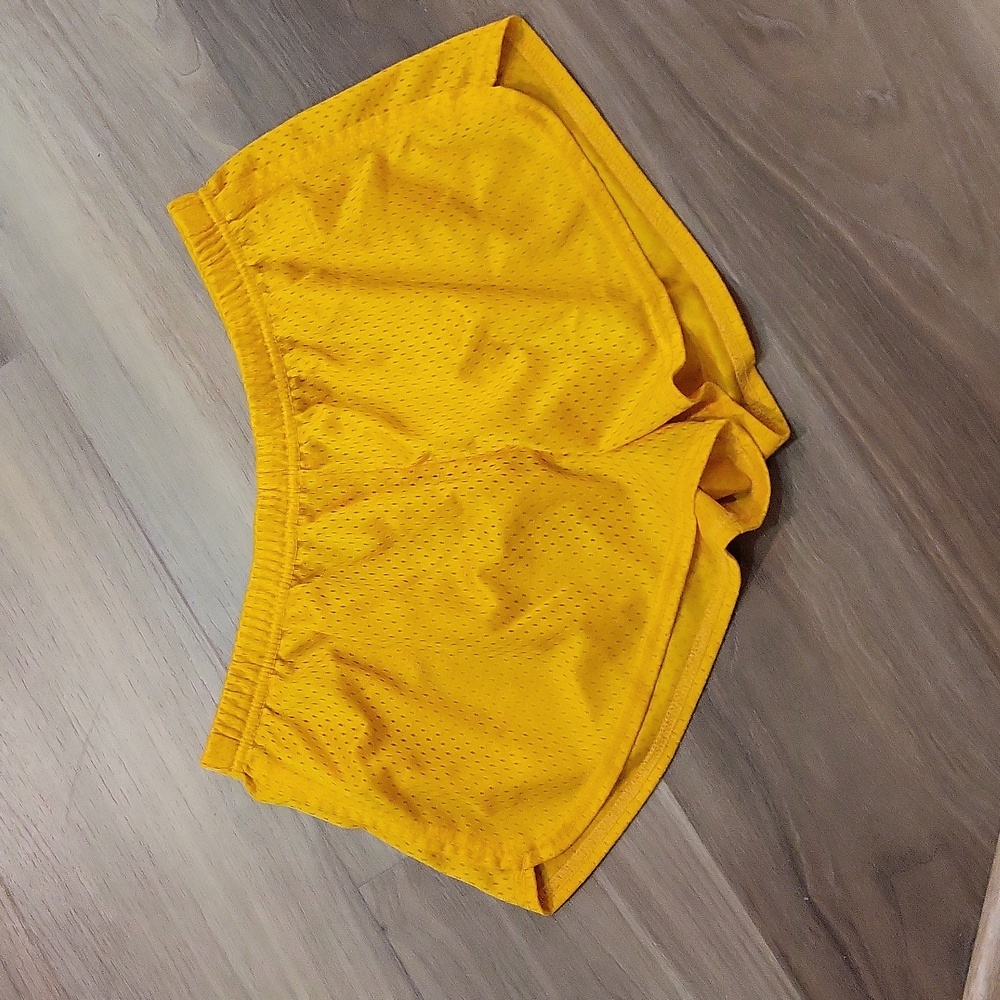 Shorts - Yellow Mesh